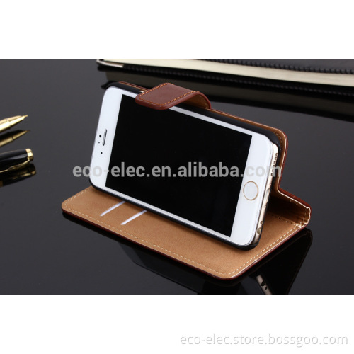 Geniue Leather Wallet Phone case Stand for iPhone 6